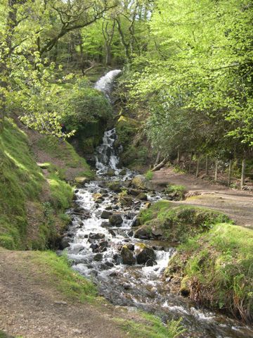 burrator reservoir waterfall