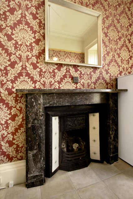 Fireplace, thought to be 16th century